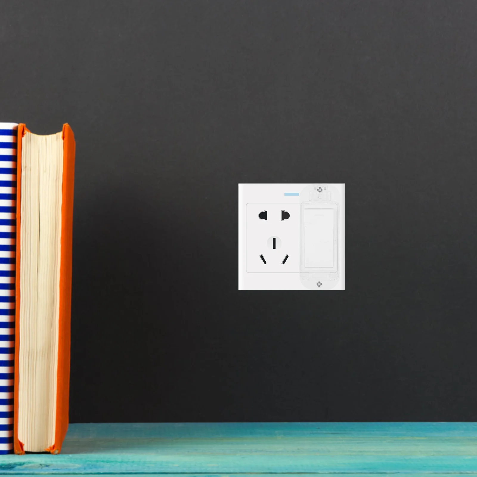 4 قطعة جدار مقاوم للأطفال 11.00X4.00X1.50 سنتيمتر مفتاح الإضاءة الشفاف لوحة حماية السلامة تبديل حامي للمنزل الاطفال الكهربائية