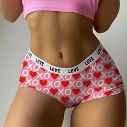 Valentine's Day Panties Women Breathable Underwear Comfort Cute Girls Briefs Ladies Seamless Lingeries Underpants Shorts Female