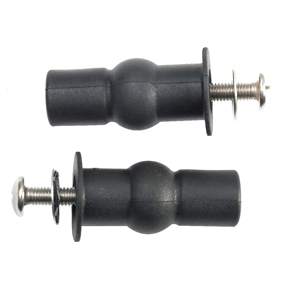 Fixings Expansion Nut Screw For Toilet Seat Top Fix Seat Hinge Hole Rubber Back To Wall Universal Closestool Part 48x4.6mm