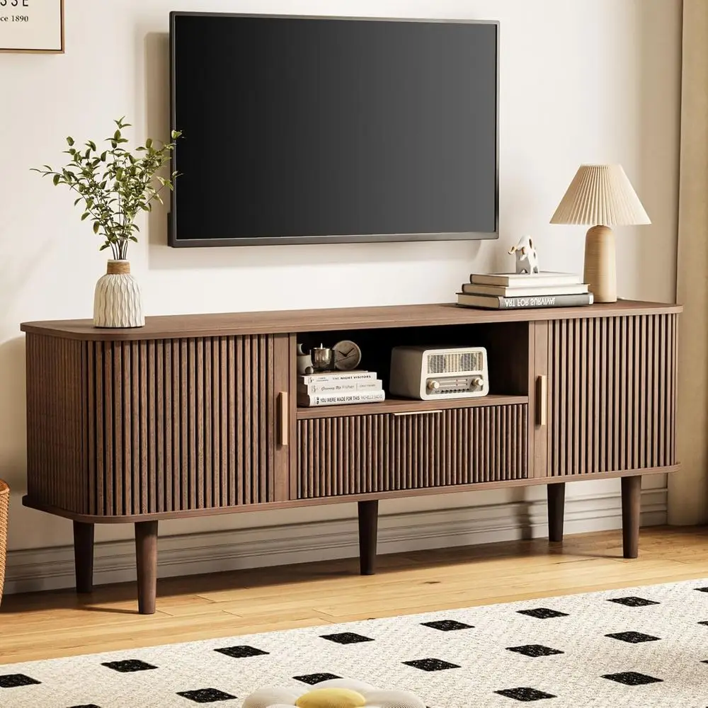 55 Tv Stand With Sl…