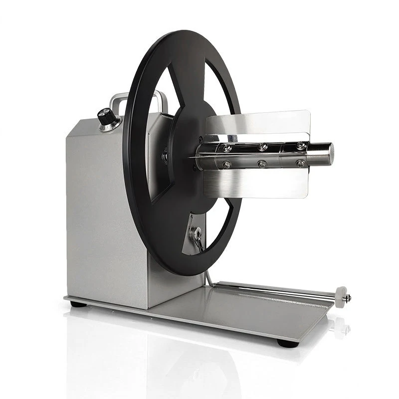 Automatic Label Rewinder Q6 Speed Control Roll Paper Rewinder Barcode Self-adhesive paper Two-way Rewinding Label machine