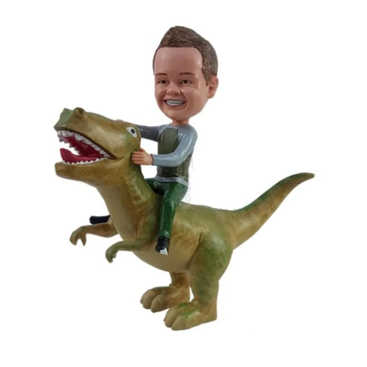 

Персонализированная 3D-статуэтка-бобблхед ручной работы из глины по фото, подарок для пары, свадебный сувенир