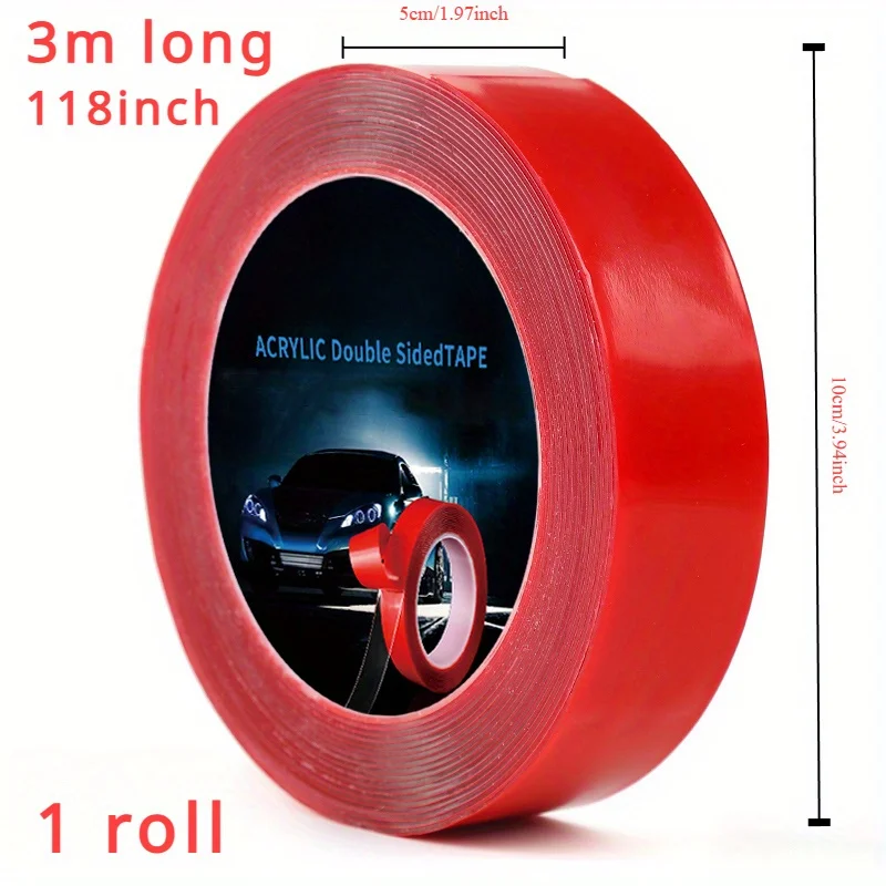 Magic Ten Thousand Times Nano Double-sided Tape Strong Ultra-thin Transparent Waterproof Acrylic Car Two-sided Adhesive Does Not