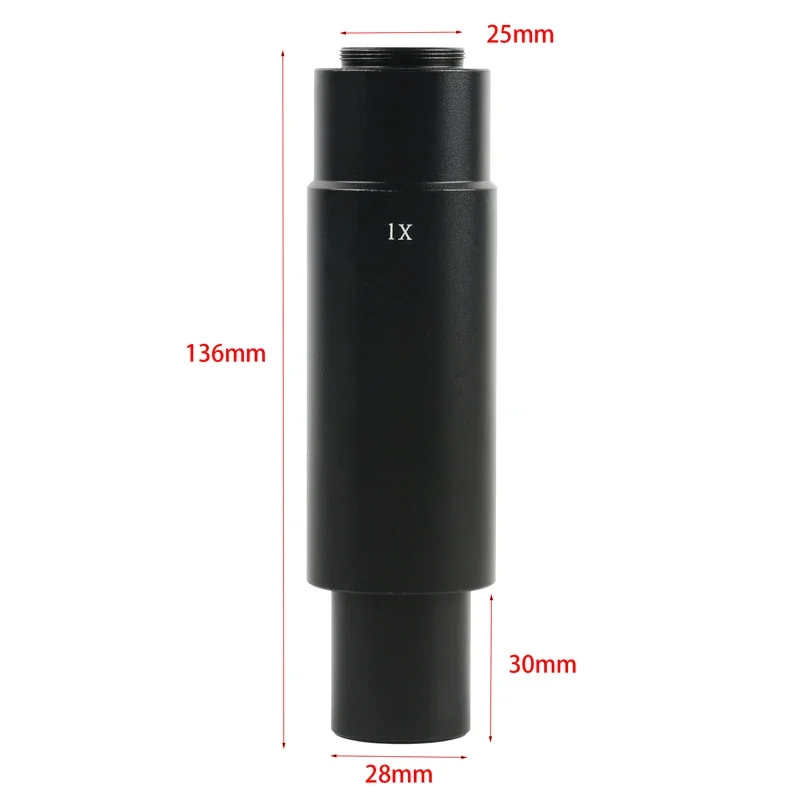 0.35X 0.5X 1X C-Mount Auxiliary Eyepiece Adapter For XDC-10A 120X 180X 300X Monocular Microscope Lens
