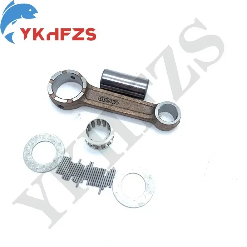 

6E0-11650 Con Rod Kit For Yamaha Outboard Motor Parts 2T 4HP 5HP 6HP 8HP 6E0-11650-00
