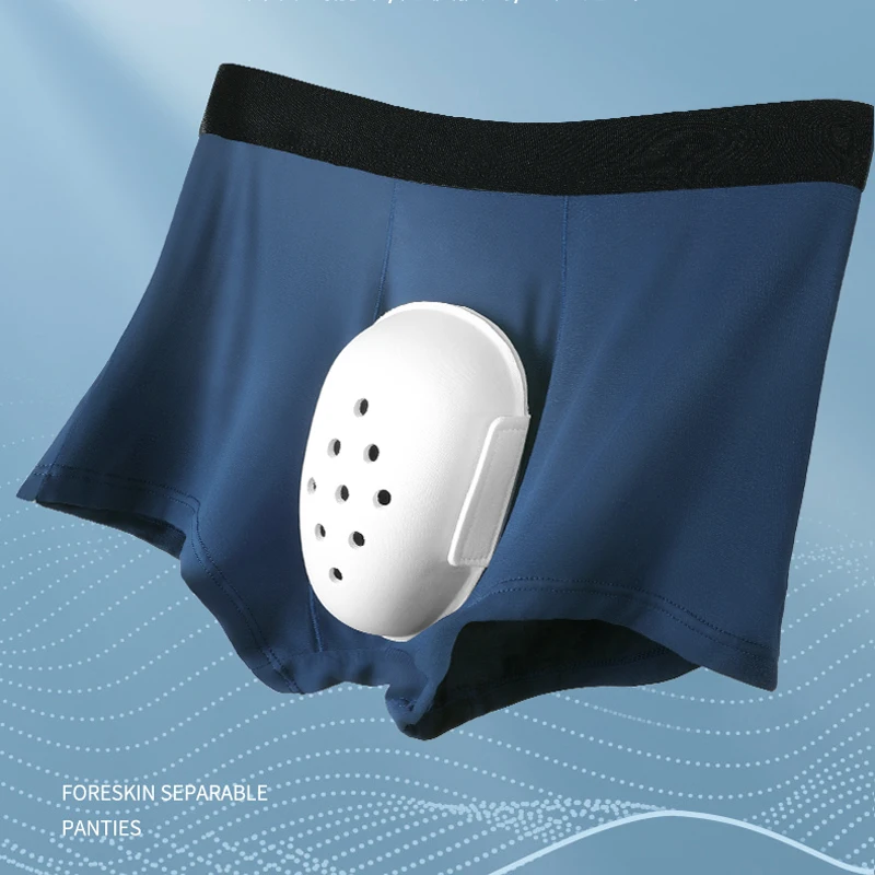 

2 шт. послеперерезрезательное белье для мальчиков, антифрикционное, с плоским углом наклона, для ухода за детьми, специальный защитный чехол для обрезания.