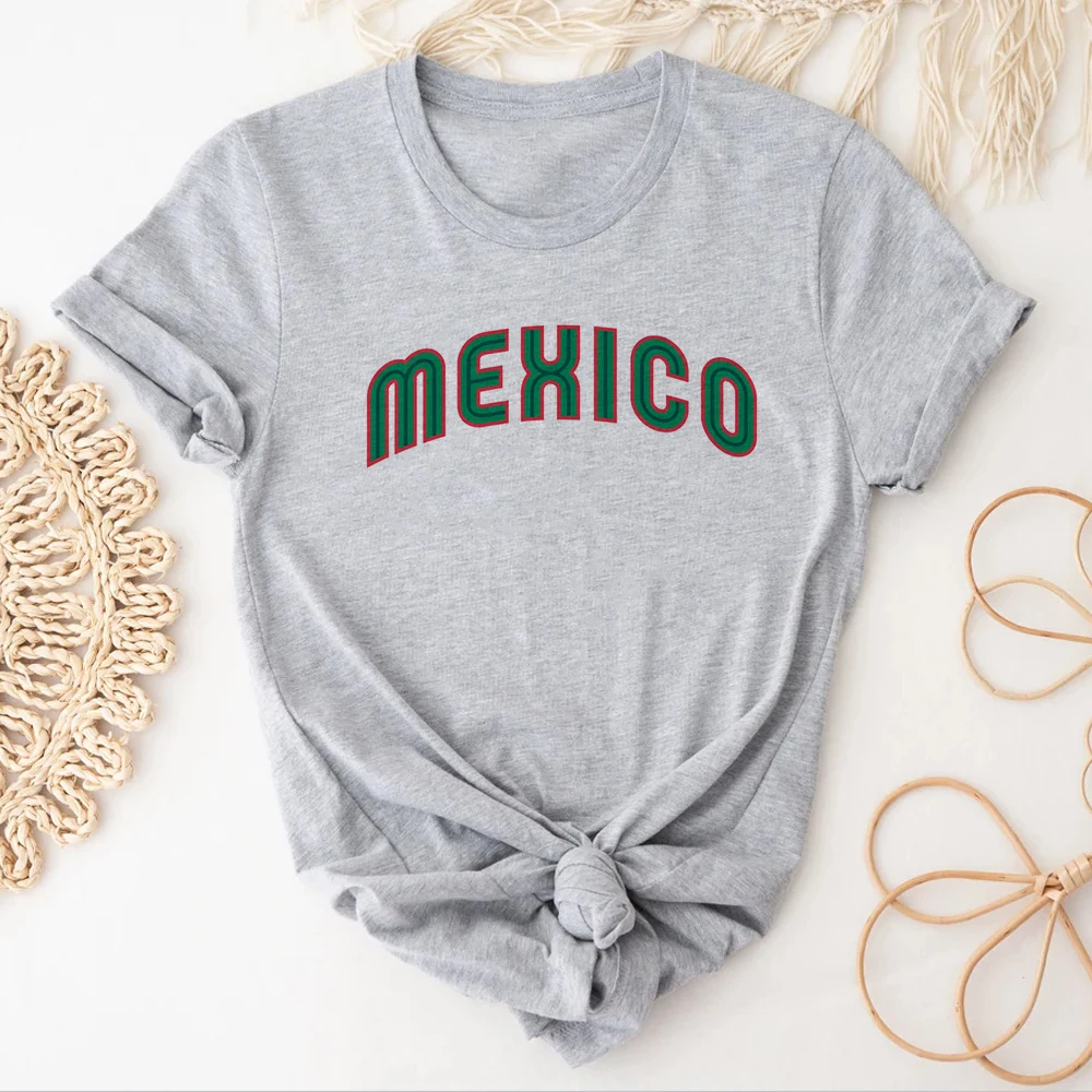 

Mexico tshirt women anime funny comic tshirt female manga comic streetwear clothing