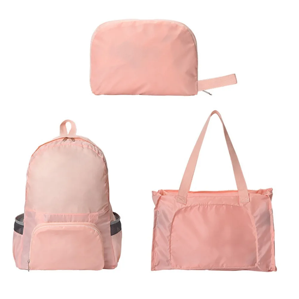 Polyester Packable Backpack Waterproof Compact Travel Backpack Ultra Lightweight Multifunctional Foldable Backpack Hiking
