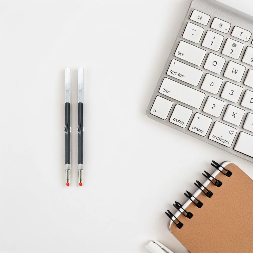 50 قطعة من عبوات الأقلام السوداء، عبوات حبر بديلة للكتابة السلسة للأقلام القابلة للخرز واللوازم المكتبية المدرسية #3