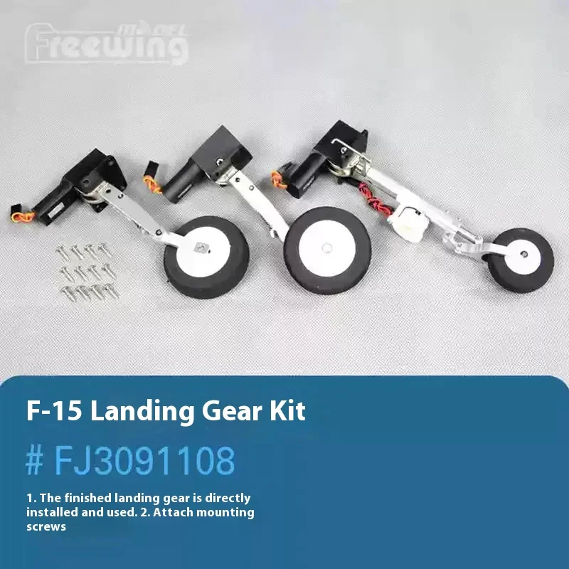 FreFuk90 mm F-15 Eagle Accessoires Corps Ailes Principales Queue Plate Queue Verticale Cockpit Train D'atterrissage Missile Queue Spray