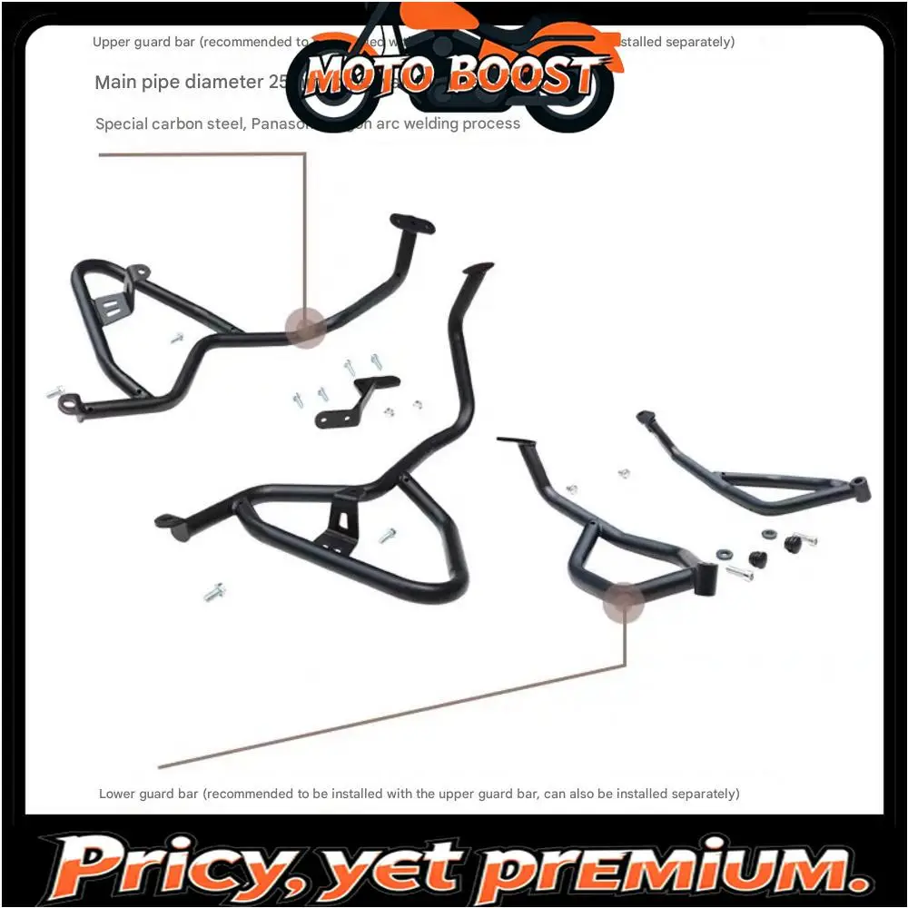 

【Premium quality】For ZONTES 703F bumper anti-fall guard bar protection bar full protection frame ZT700-F modified accessories