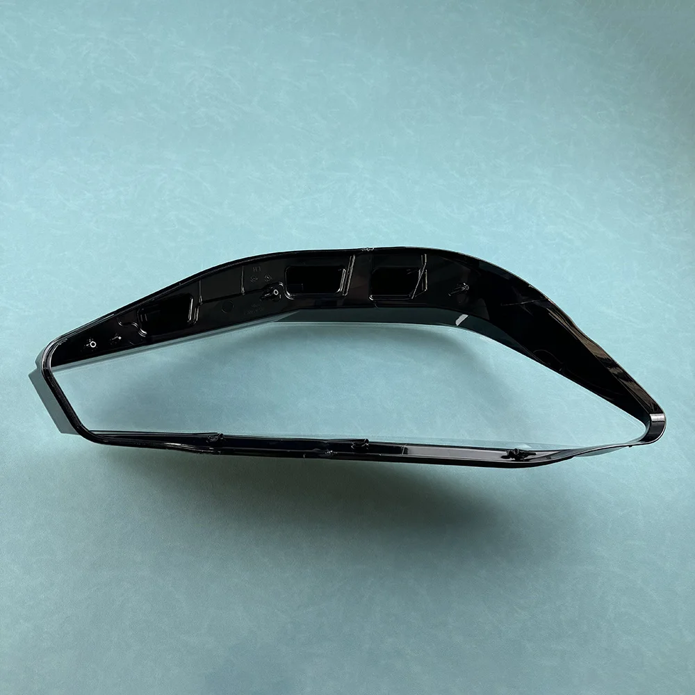 واضح الجبهة غطاء المصباح ل Volkswagen VW ID.4 CROZZ 2021 2022 متوافق سيارة العلوي غطاء مصباح ظلال أقنعة استبدال #4