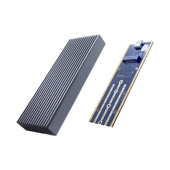 

For E1 mobile hard disk box M.2 NVMe SSD mobile external box, aluminum alloy, efficient heat dissipation