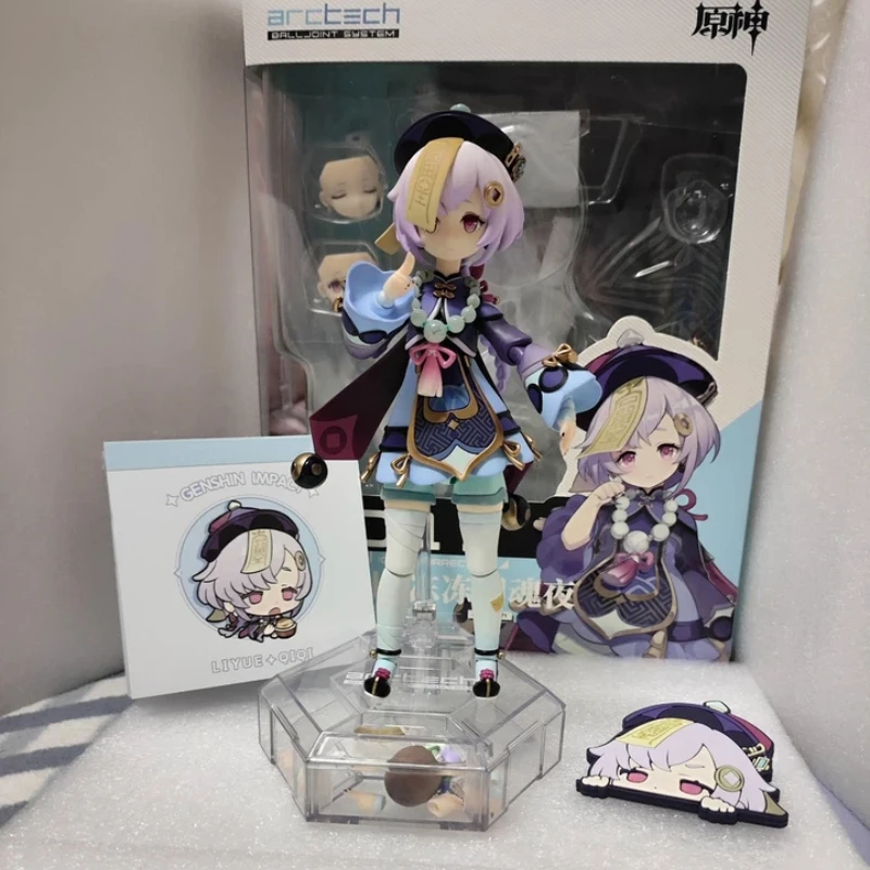 

Подлинная серия Genshin Qiqi Frozen Reunion Ver. Фигурка в масштабе 1/8, Коллекционная модель куклы, настольный орнамент, игровая периферия