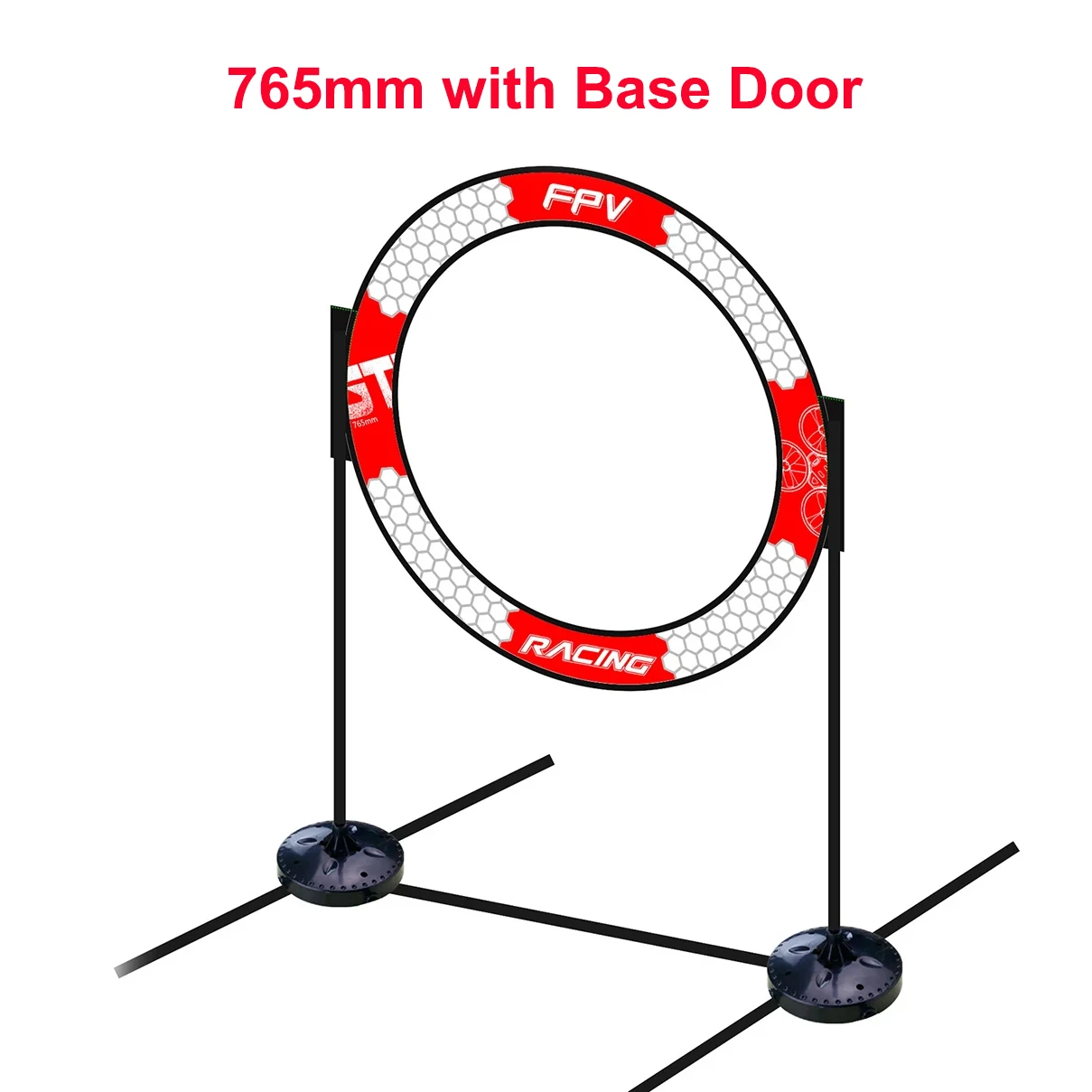 LDARC-RC intérieur quatre côtés 780MM/porte simple 765MM 500MM porte de course de passage volant pou