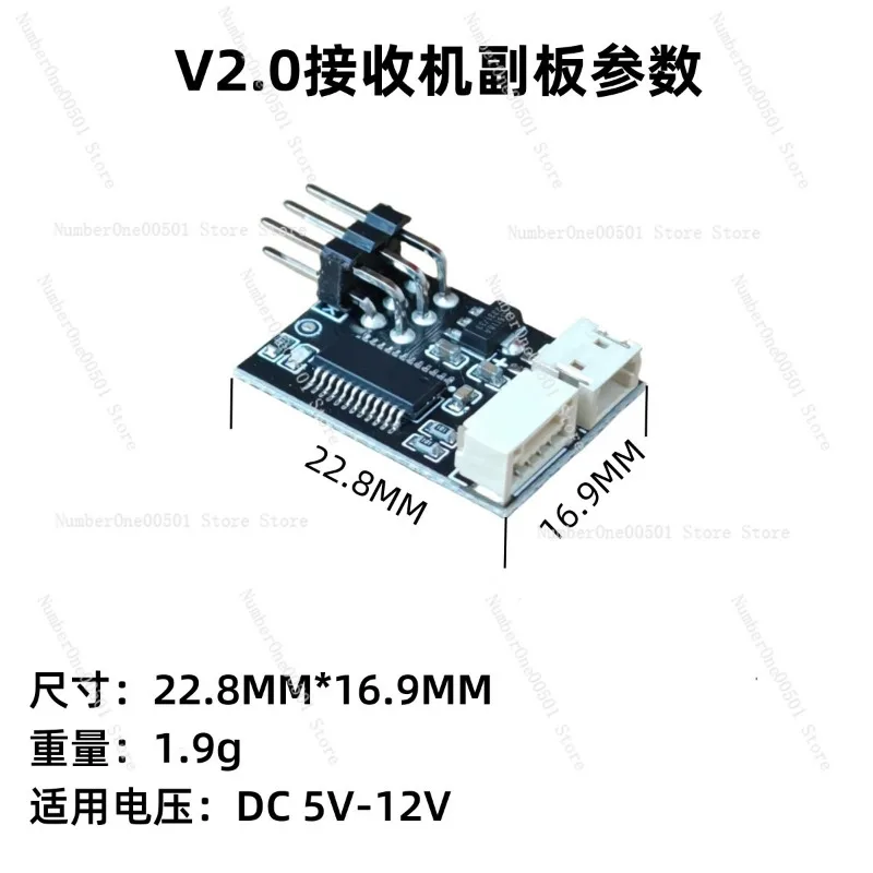 JM-F02 2nd Gen FPV Wireless Head Tracker Module Telemetry Range Extender for RC