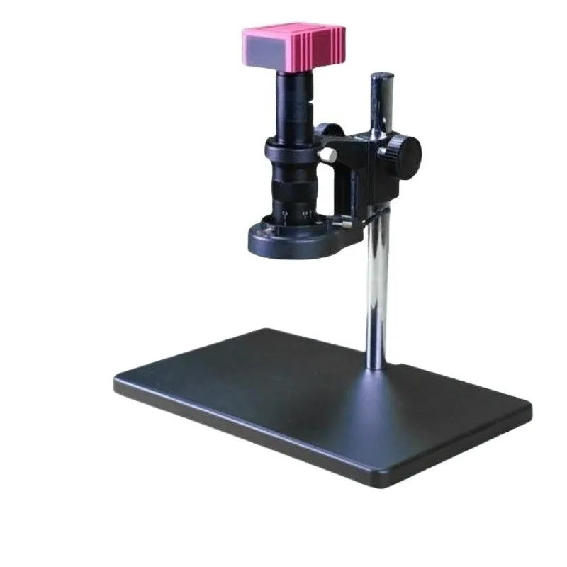 Stereo Video Microscope High Definition Optical Instrument Continuous Zoom HDMI Display Imaging System Industrial Inspection