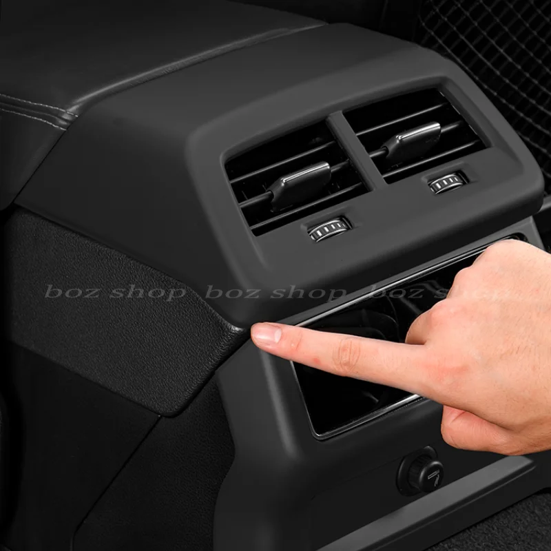 For Audi Q5L A4L A6L Rear Discharge Trend Protective Cover Car Interior Products Modified Air Conditioner Decorative Frame Cover