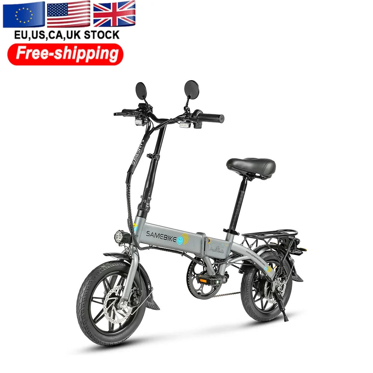 

EU Fast Delivery 14-Inch Classic Design Electric Bike 36V Foldable City Ebike with Shock Seat Tube