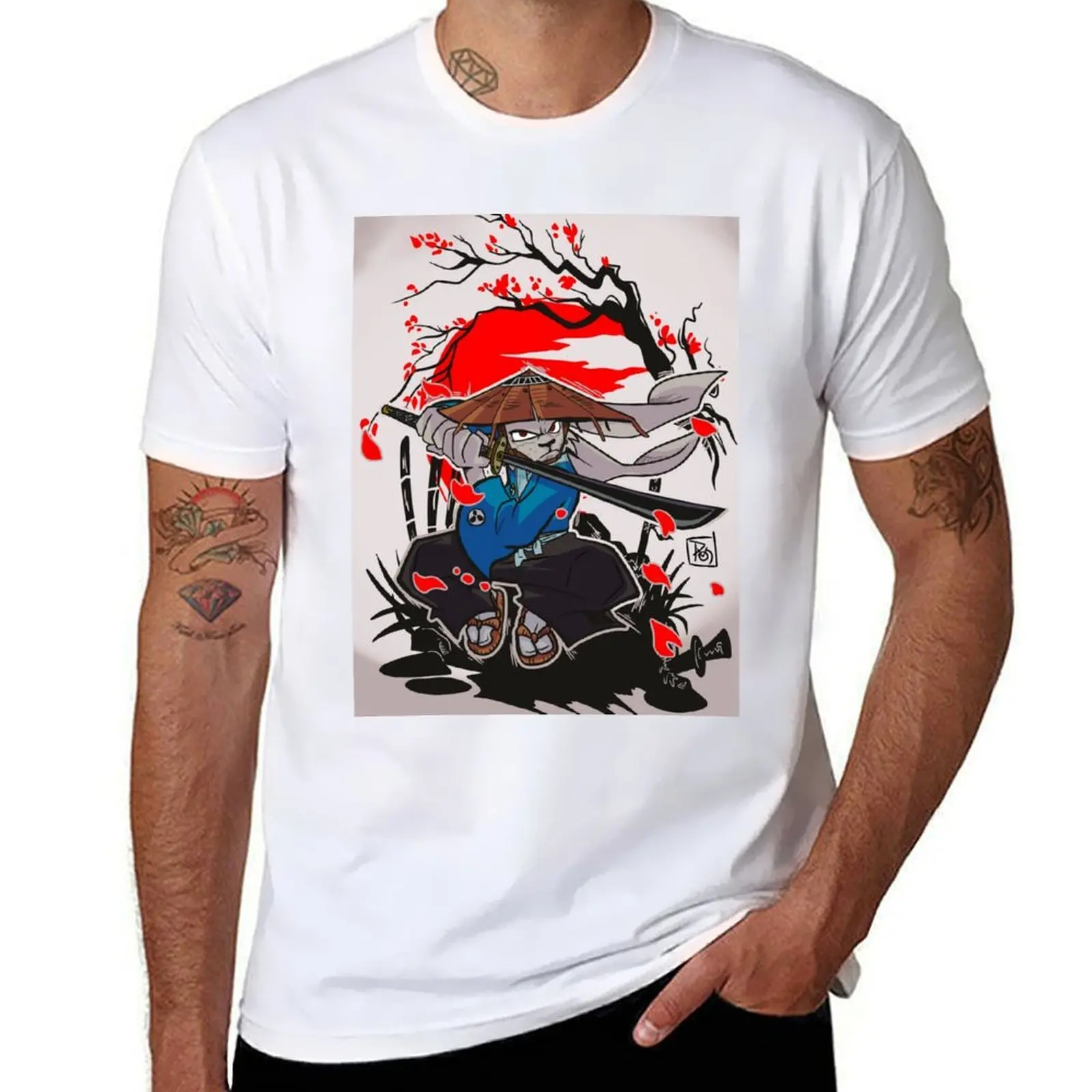 

Usagi yojimbo fanart T-Shirt t shirt men 100% cotton luxury brand man t shirt summer T-Shirt