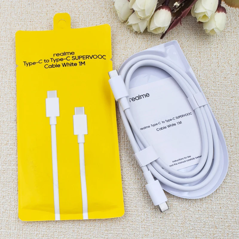 Realme Original 10A PD Cable 100W 80W 65W Usb tipo C Super Dardo Vooc Cable de cargador para 15 14 13 Pro + 12 P4 GT 8 7 Pro GT Neo 7 6