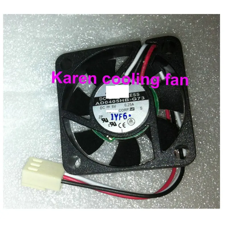 4cm AD0405HB-G73 4010 5v 0.25a cooling fan