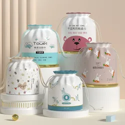1 Roll Pack 20x20cm Disposable Face Towel Beauty Facial Cleansers Cloth Water Absorbent Thickened Wash Wipe