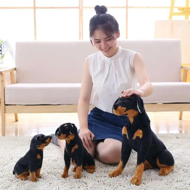 

C63C 9/12/14/18 -дюймовый симулятор собак фаршированная подушка для животных для кукол мягкий комфорт, спящий для кукол ранний