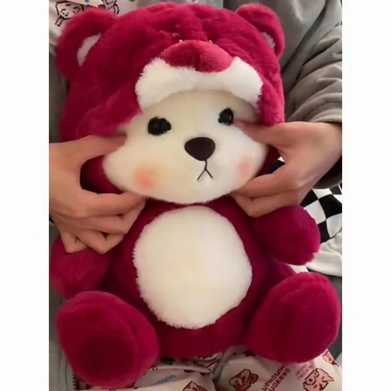 

Игрушки Miniso, плюшевая кукла трансформируется в медвежонок, креативная кукла, игрушка в форме сердца для девочек, подушка для подарка на день рождения для женщин, рождественский подарок