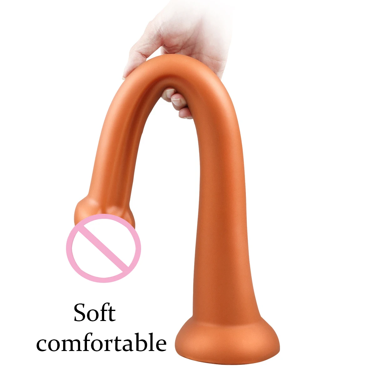 Long Butt Plug Liquid Silicone Anal Plug Big Dildos Stimulate Anus Suction Cup Soft Anal Dilator Penis Sex Toy Dick Sex Products