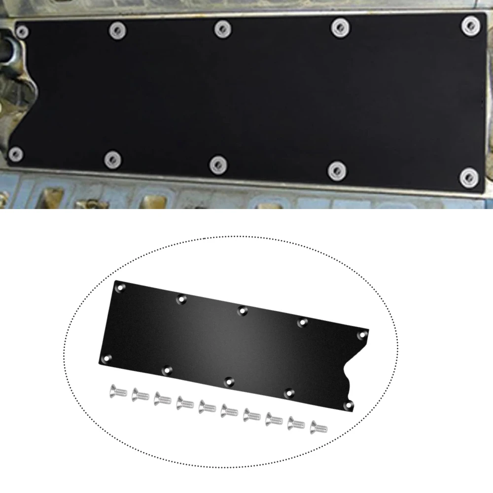 

Engine Blocks Billet Valley Pan Cover Plate Cover Plate for LS Gen 3 Billet Aluminum LSX LS1 LM7 LR4 LQ4 LS6 L59 LQ9 LM4 L33