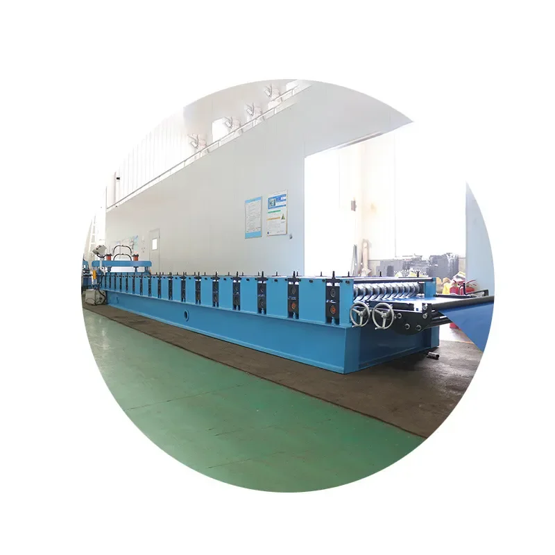 Deposit-665 arc tile pressing machine, partial arc glazed tile double-layer equipment, building color steel export roof 6