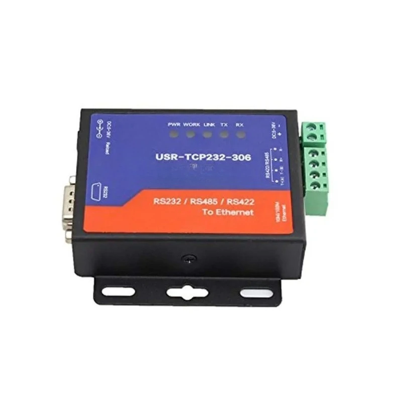 USR-TCP232-306 Serial to Ethernet Converter TCP IP Network Adapter RS232 RS485 Bidirectional Data Server Module