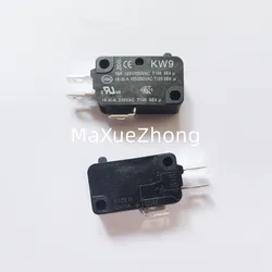 Original new 100% KW9-0 silver contact limit travel micro switch T125 3pin UL certification 16A250VAC