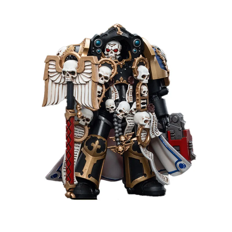 

In Stock Original JOYTOY WARHAMMER 40K Ultramarines Terminator Chaplain Brother Vanius Robot Action Model Art Collection Toy