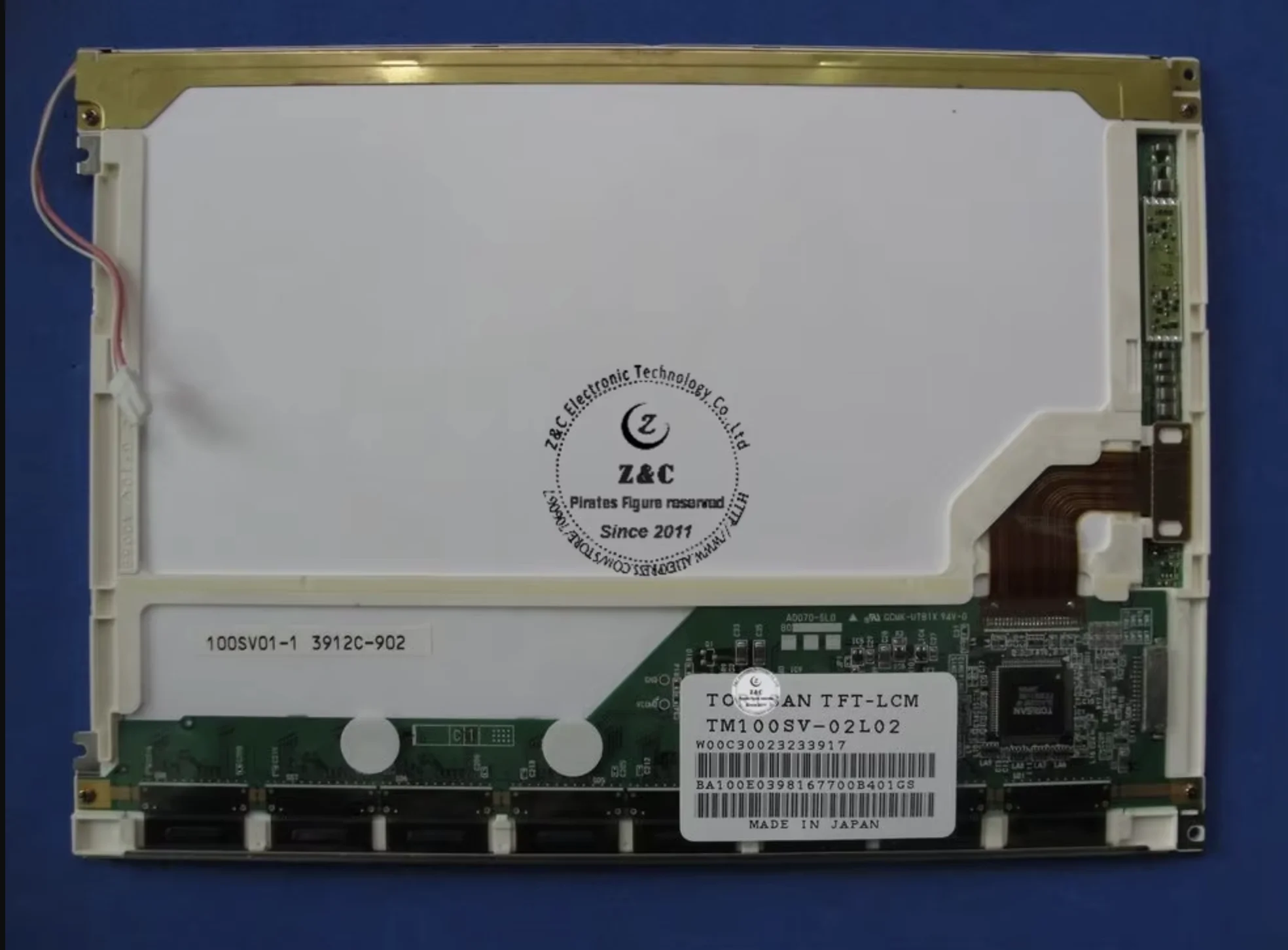 

TM100SV-02L02 Original A+ Grade 10" inch 800*600 LCD Display for Industrial Equipment for Torisan