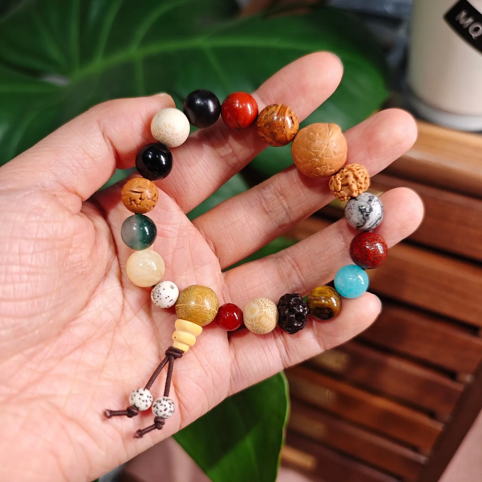 18 Bodhi Seed Bracelet Chinese Style Buddhism Prayer Beaded Lucky Transfer Fashion Jewelry Couple Gift Male and Female Amulet