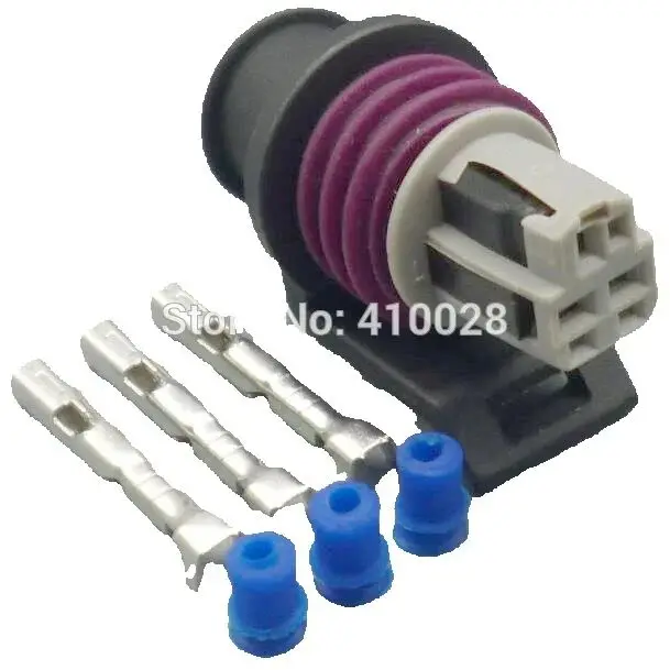 shhworldsea 3 Pin 1.5mm 15397275 15397149 LS TPS  GT150 Female Male Automobile Connector Sensor Throttle Plug Connector