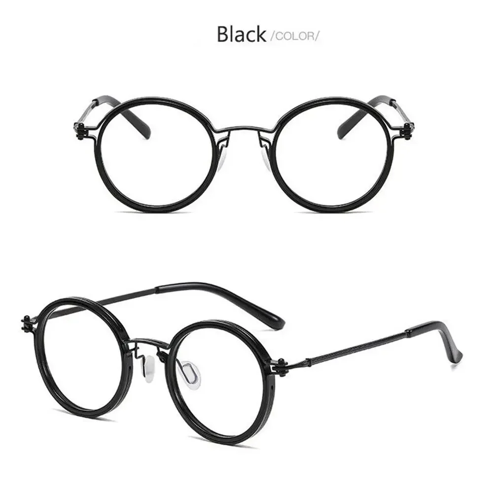 

Vintage Round Anti Blue Light Glasses Women Men Classic Metal Optical Frame Reading Eyeglasses Computer Myopia Eyewear