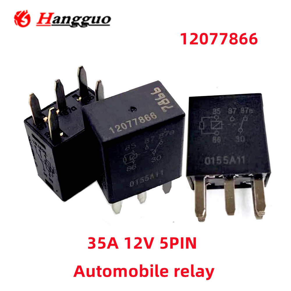 1-5PCS/Lot Original 12088567 12VDC 4-pin 12077866 12V 5PIN For Buick Excelle Intel-Cruze Regal Sail horn light automotive relay