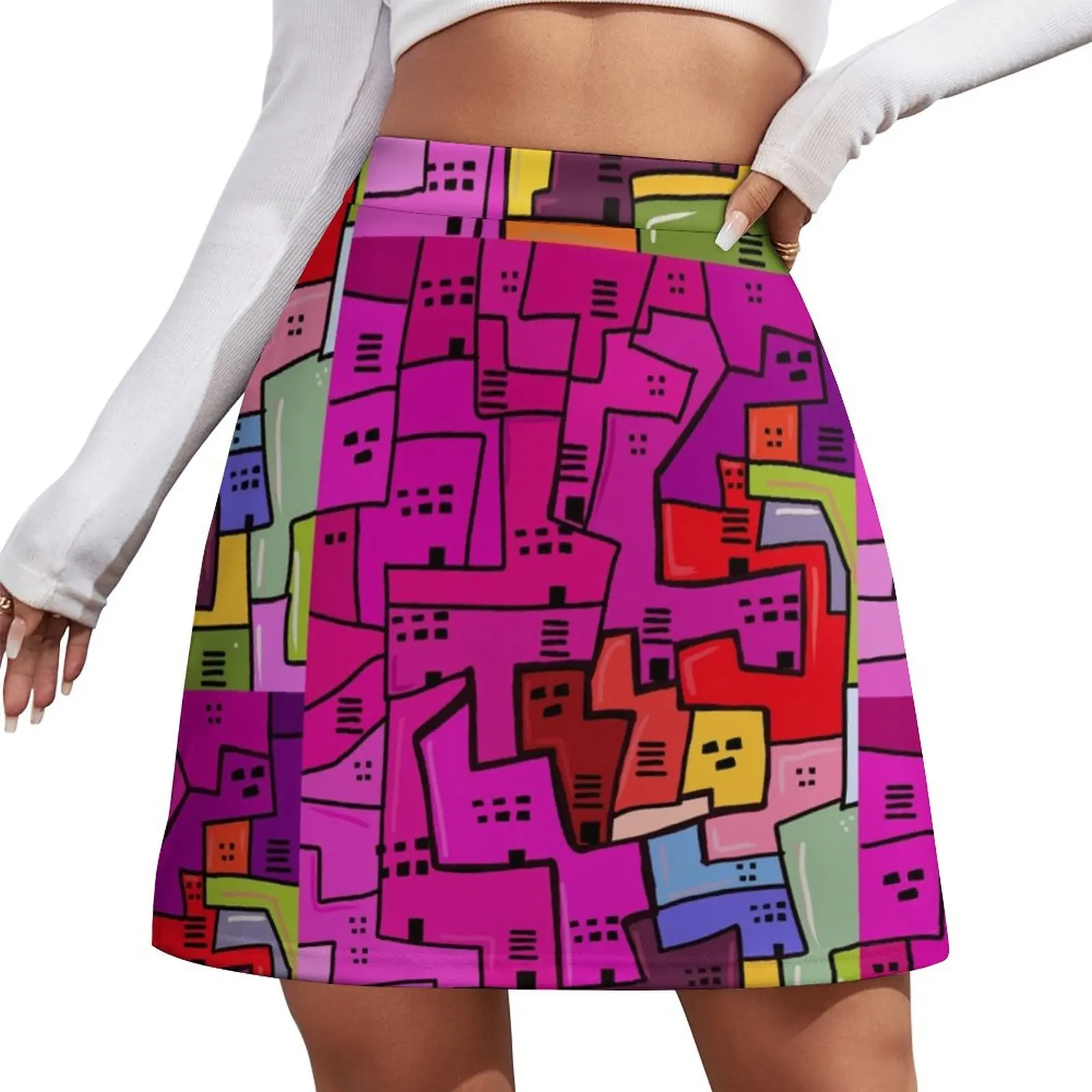 

Energizing pink community Mini Skirt 90s aesthetic luxury women's skirt Skirt pants novelty in clothes