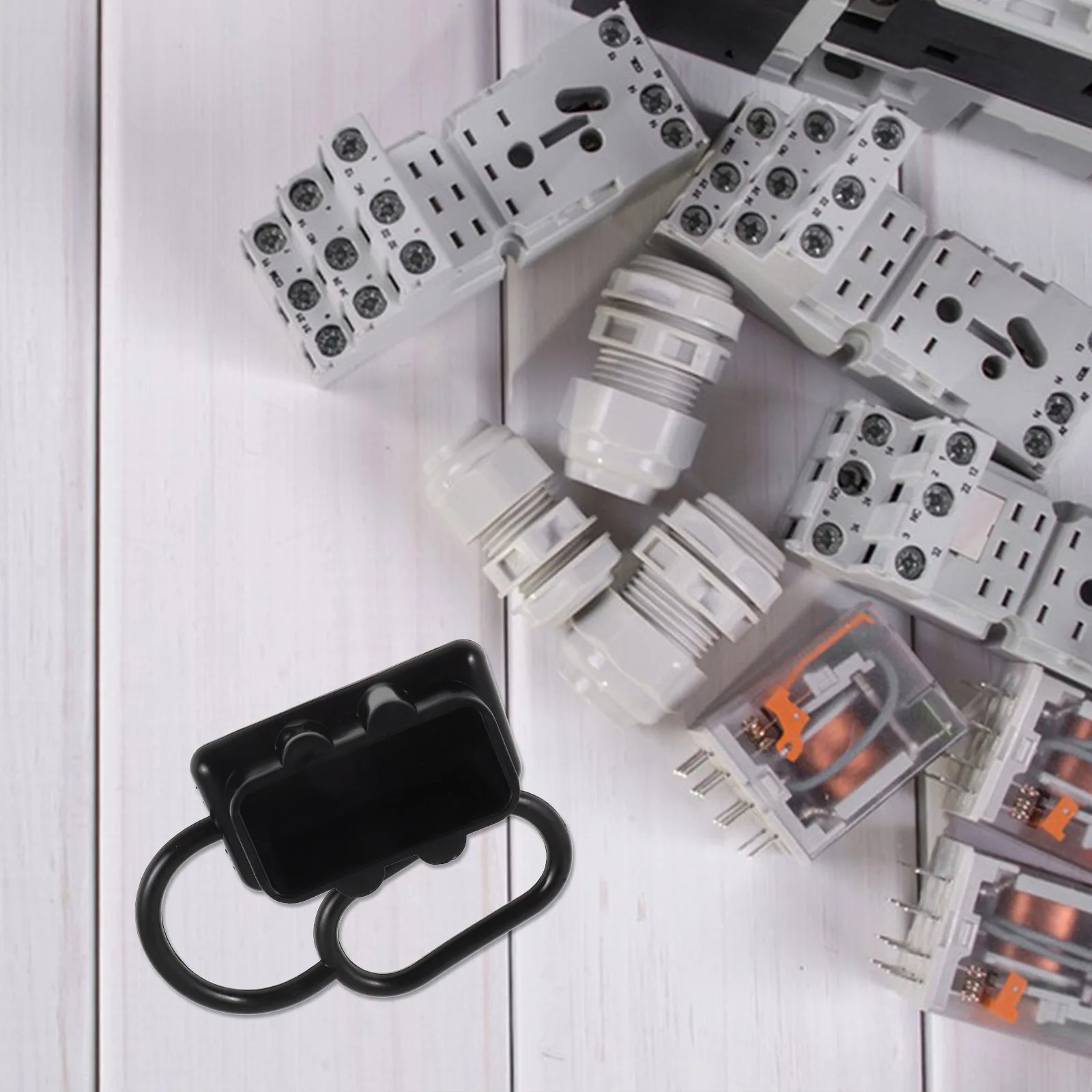 

Power Connector Protective Cover 175a Easy to Install Remove Debris Prevention Versatile Quick Connector Cover