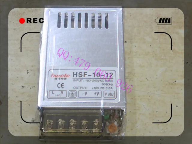 [JIYUAN] Heng Wei ultra small switching power supply 12V0.8A HSF-10-12 10W  --5PCS/LOT