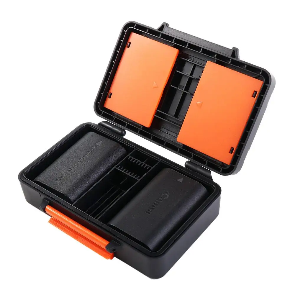 

Card Cases Camera Supplies SD Card Holder Camera Battery Storage Case TF Memory Card Battery Storage Box Memory Card Holder
