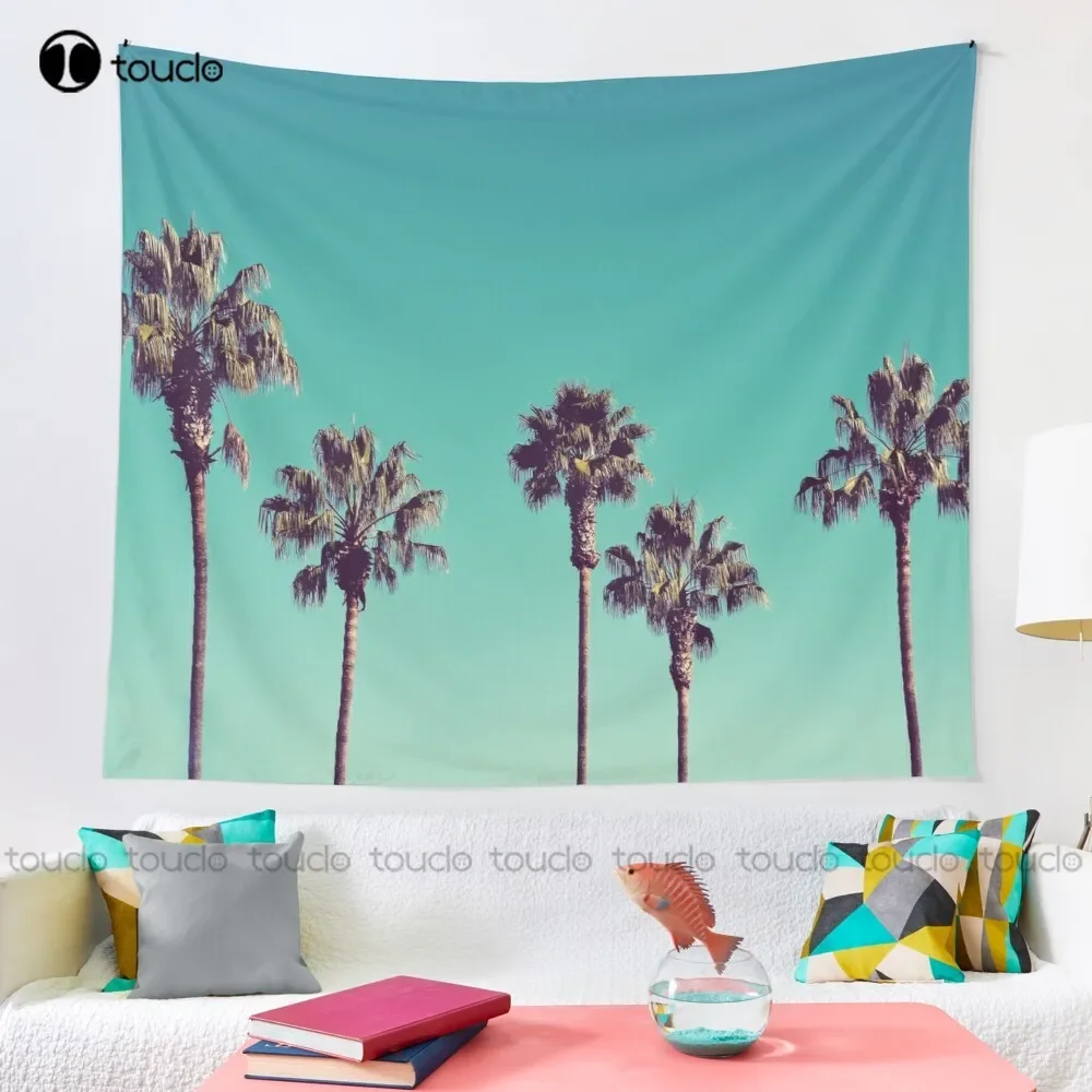 California Palm Trees Tapestry Cute Tapestry Tapestry Wall Hanging For Living Room Bedroom Dorm Room Home Decor Wall Covering