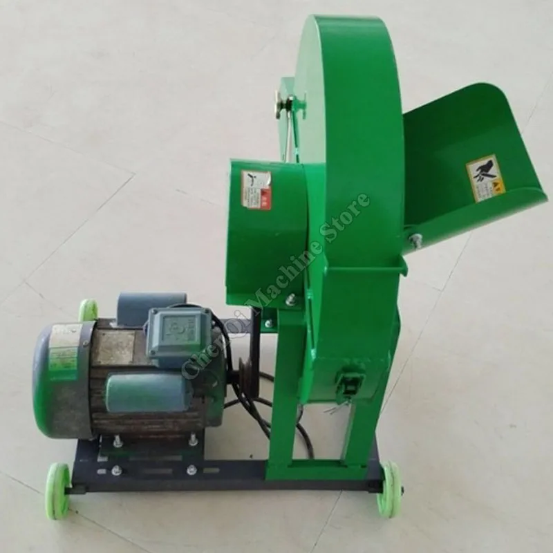 Straw Shredder Machine Efficient Livestock Feeding Livestock Banana Leaf Banana Tree Cutter With Motor Animal Feed Production