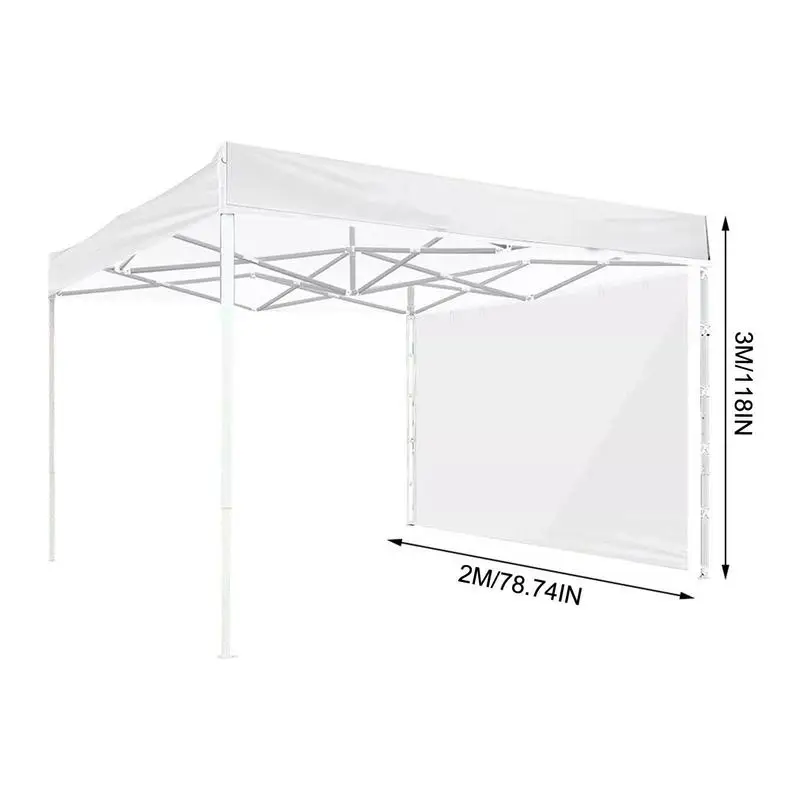 1 Pcs 3x2m Instant Awnings For Outdoors Instant Sun Wall 9x2m Oxford Cloth Folding Sunscreen Cover For Camping Tent Canopy