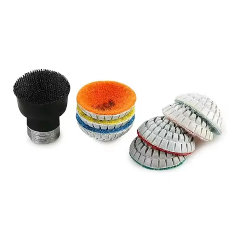 

For Marble For Polishing Wheel 2Inch 8Pcs Multipurpose For Polishing Pad Stone Finishing Grinding M10-AT30
