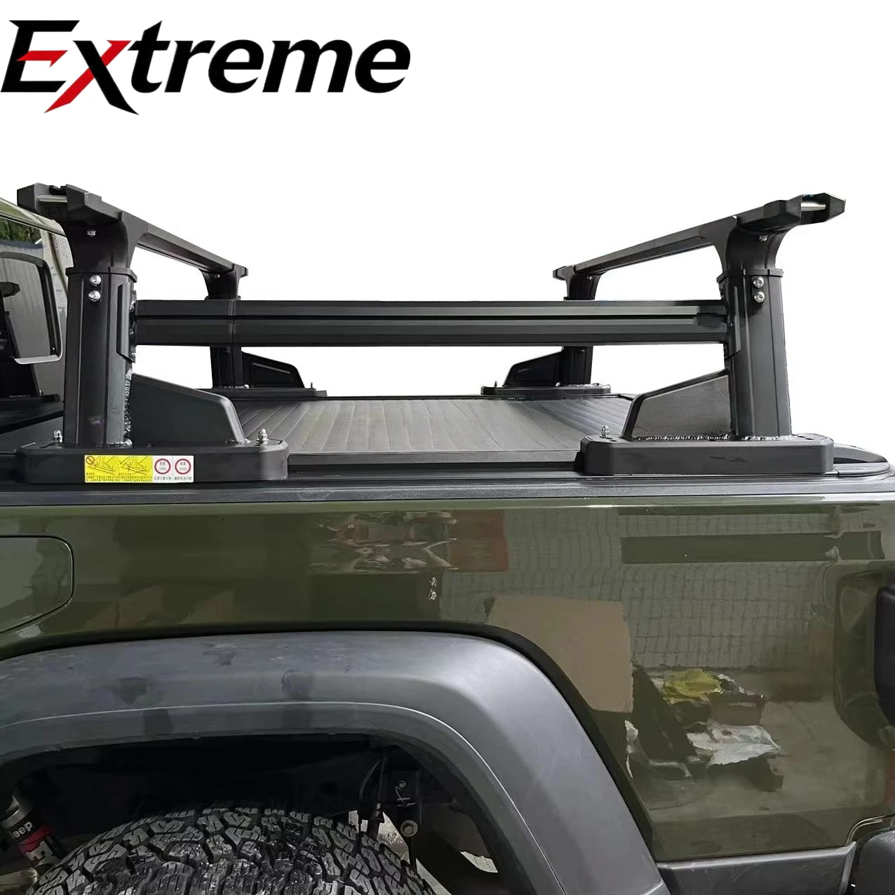 BESTWYLL Accessories Ute Para Rolltrac Pickup Roller Lid Truck Bed Manual Retractable Tonneau Cover for Jeep Gladiator Jt 5' K59
