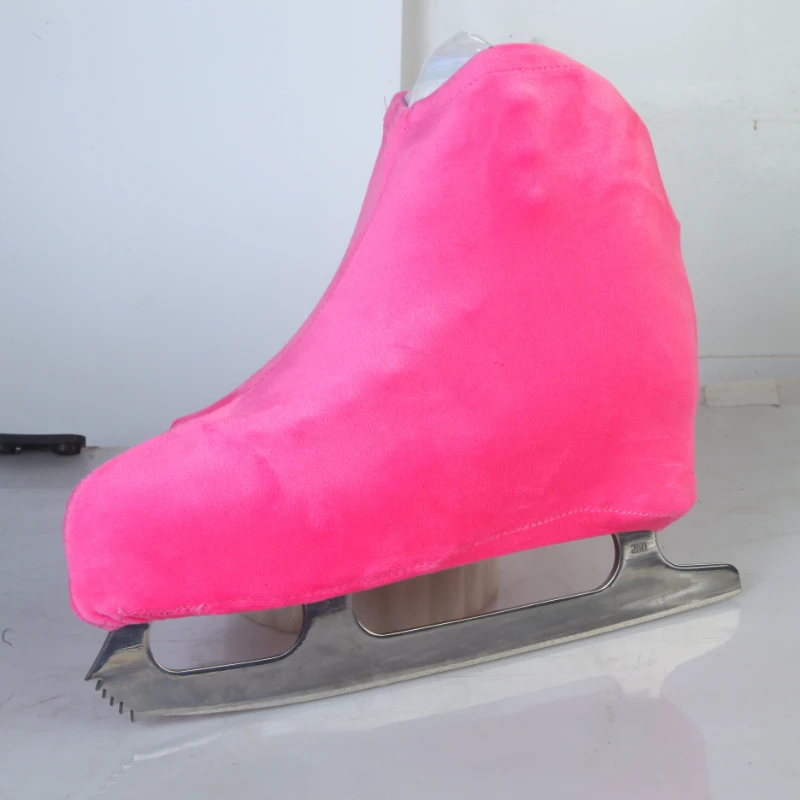 Samtstoff-Eiskunstlaufschuh-Überzug, verbesserte, hochelastische Schlittschuhklingen-Schutzhülle, kratzfest und staubdicht – Detail 16